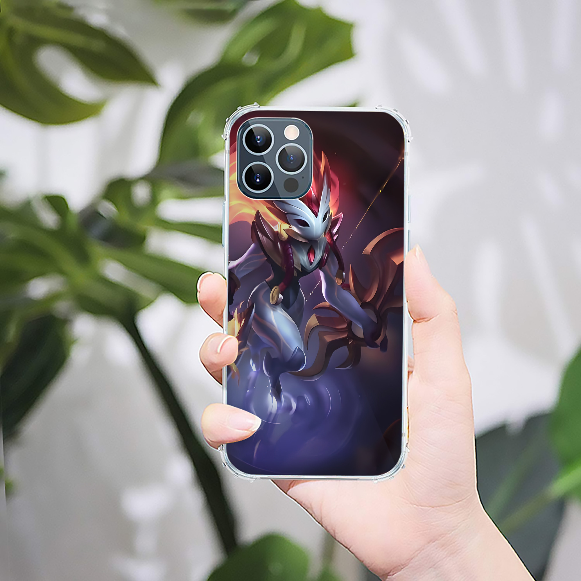 リーグ・オブ・レジェンド League of Legends LOL 【iPhone 12シリーズ対応】透明スマホケース（クリアソフトケース）